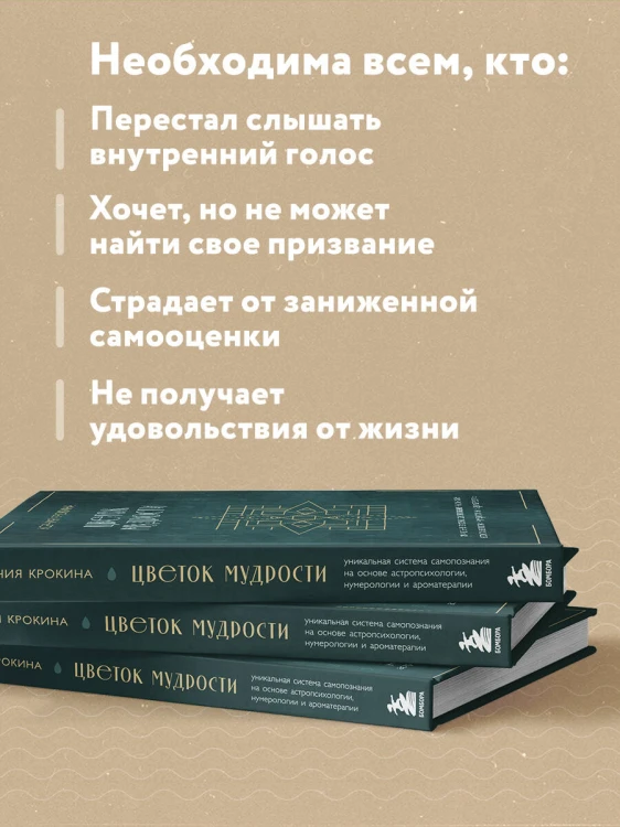 Цветок мудрости. Уникальная система самопознания на основе астропсихологии, нумерологии и ароматерапии