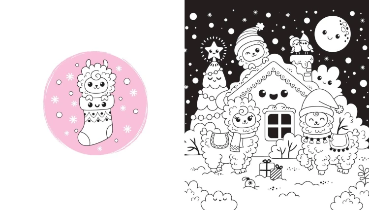 Я очень люблю раскрашивать kawaii