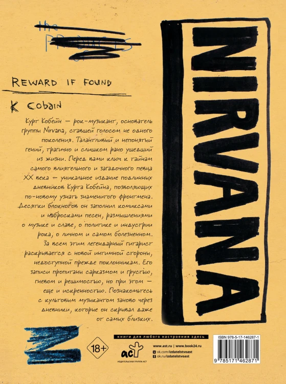 Курт Кобейн. Личные дневники лидера Nirvana