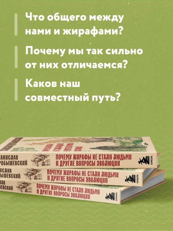Почему жирафы не стали людьми и другие вопросы эволюции