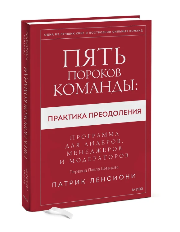Пять пороков команды: практика преодоления. Программа для лидеров, менеджеров и модераторов.