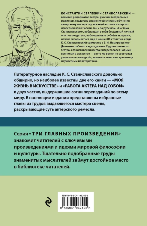 Константин Станиславский. Работа актера над собой Части 1 и 2. Моя жизнь в искусстве