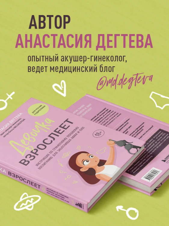 Девочка взрослеет. Инструкция по грамотному половому воспитанию для заботливых мам и пап