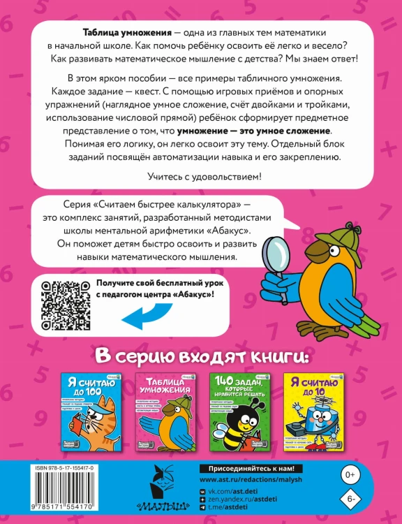 Таблица умножения