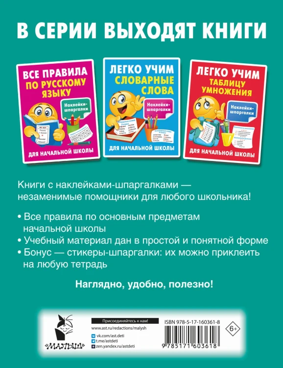 Все правила по английскому языку
