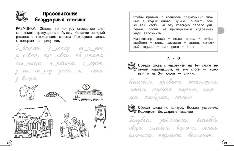 Профилактика дисграфии и дислексии. Нейропсихологический тренажёр