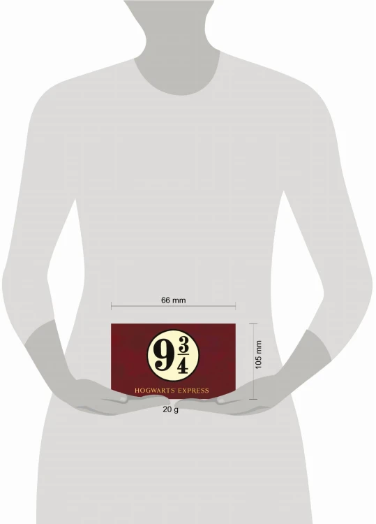 Кардхолдер. Платформа 9 и 3/4 (в форме книжки, 215х65 мм)