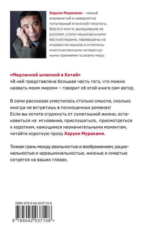 Набор учитель и его ученик (из 2 книг: Мураками "Медленной шлюпкой в Китай" и Бротиган "Лужайкина месть")