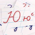 Картки великі Букви Укр прописні А5 (200х150 мм)