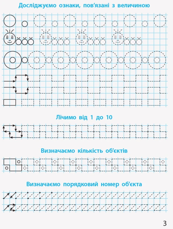 Математичні прописи. 1 клас (програма НУШ)
