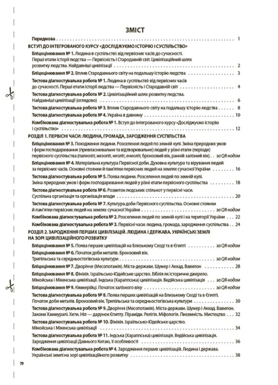 Досліджуємо історію і суспільство. Усі діагностувальні роботи. 6 клас КЗП016