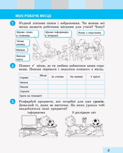 Я досліджую світ. 2 клас. робочий зошит. ч.1