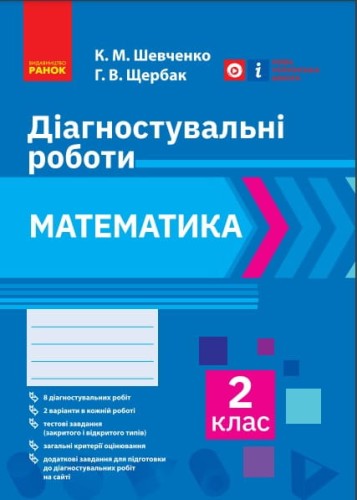 Математика. 2 клас. Діагностувальні роботи