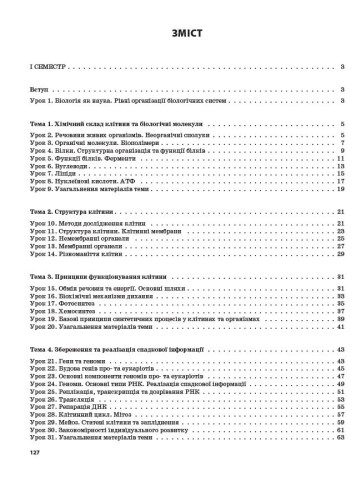 Розробки уроків. Біологія 9 клас ПБМ008