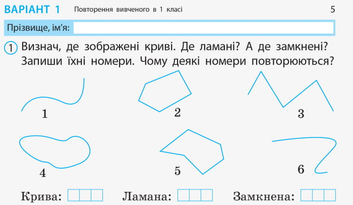 Математика. 2 клас. Відривні картки. До підручника Н. Листопад