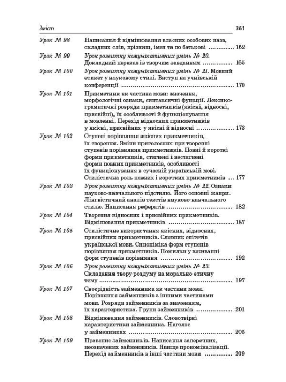 Розробки уроків. Усі уроки української мови 10 клас 2 семестр. Профіль — українська філологія УМУ038