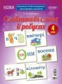 Словникові слова в ребусах. 4 клас. Демонстраційні картки ДЕК004