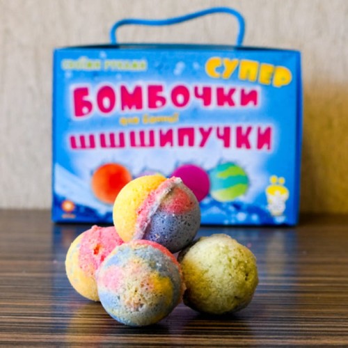 Супер-бомбочки Шипучки