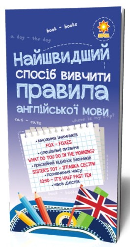 Найшвидший спосіб вивчити. Правила англійської мови.