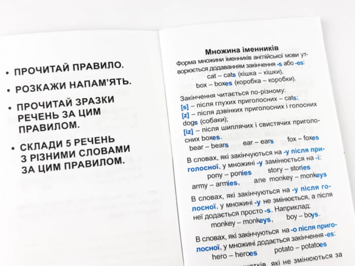 Найшвидший спосіб вивчити. Правила англійської мови.