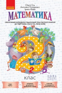 Математика. 2 клас. Календарно-тематичний план творчого вчителя