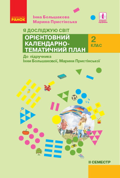 Календарне планування. Я досліджую світ. 2 клас. ч.2