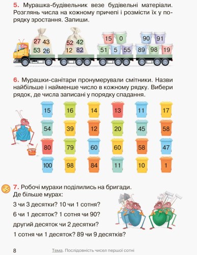 Математика. 2 клас. Підручник для 2 кл. ЗЗСО (Гісь, Філяк)