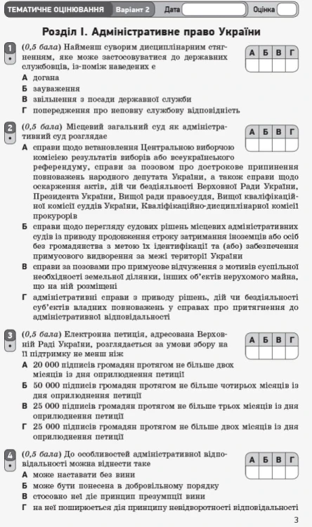 Правознавство. 11 клас. ЗОРН