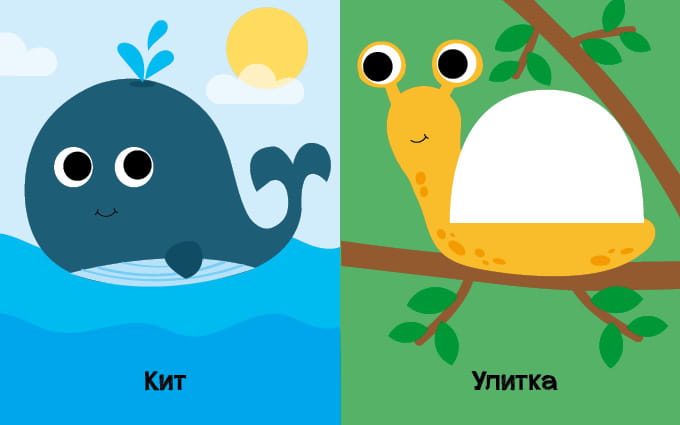 На кого похожи животные?