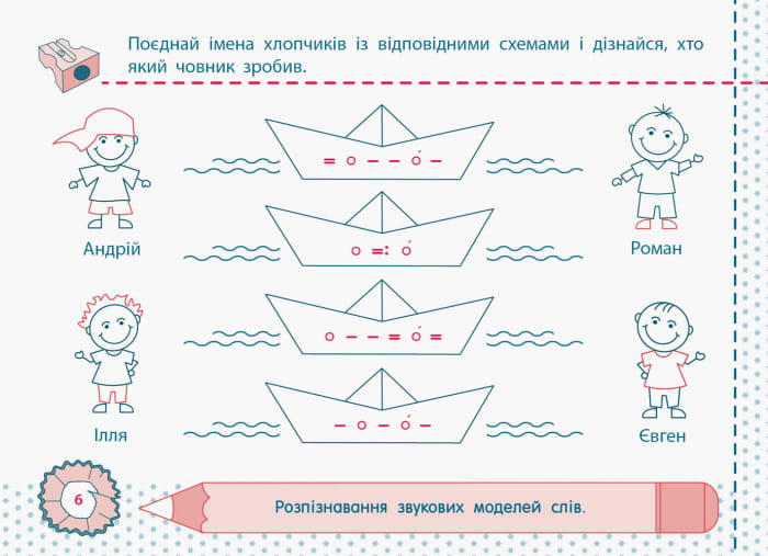 Рівень 1. Голосні звуки та букви