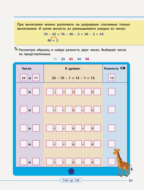 Упражнения по математике. 1 класс