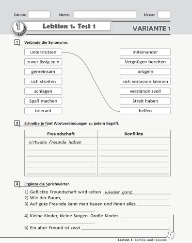 ТЗ. Німецька мова. 11(11) кл. (до підр. Deutsch lernen ist super!)