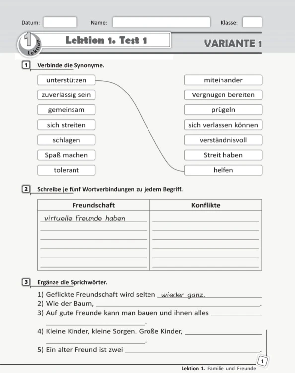 ТЗ. Німецька мова. 11(11) кл. (до підр. Deutsch lernen ist super!)