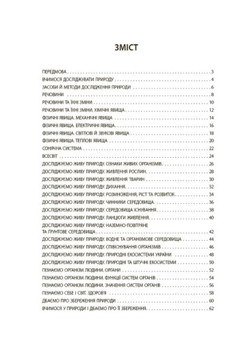 Пізнаємо природу. 6 клас. Бліцоцінювання. БУЧ006