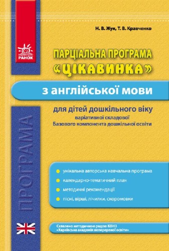 Англійська мова. Метод. рекомендації. Програма Цікавинка