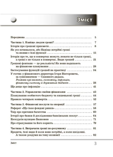 Цікаво про фінанси. Для дітей 5-6 класів. КДН015