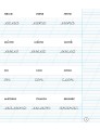 Тетрадь для списывания. 1 класс