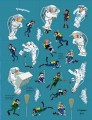 Книга з наліпками. Космос. Понад 250 налiпок для дослiдникiв