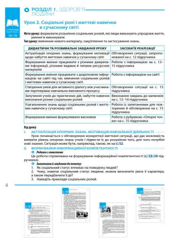 Основи здоров’я. 8 клас. Розробки уроків