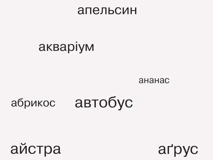 Букви-пазли. Навчальний наочний посібник для формування комунікативної компетентності молодших школя