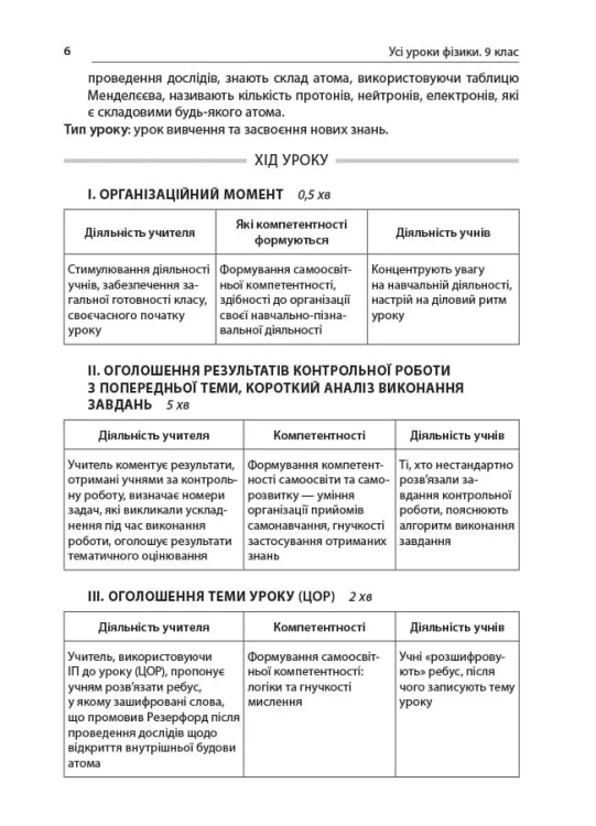 Розробки уроків. Усі уроки фізики 9 клас 2 семестр ПФУ005