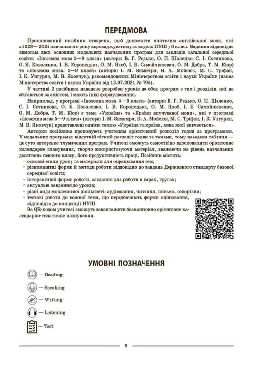 Англійська мова. 6 клас. Частина 2 ПАР004