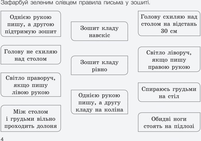 НУШ 3 клас Вчимося писати в широку лінійку