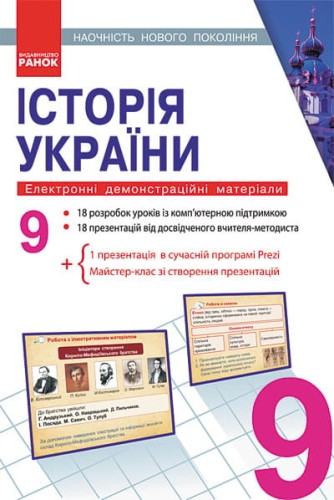 Історія України, 9 клас. Презентації до уроків