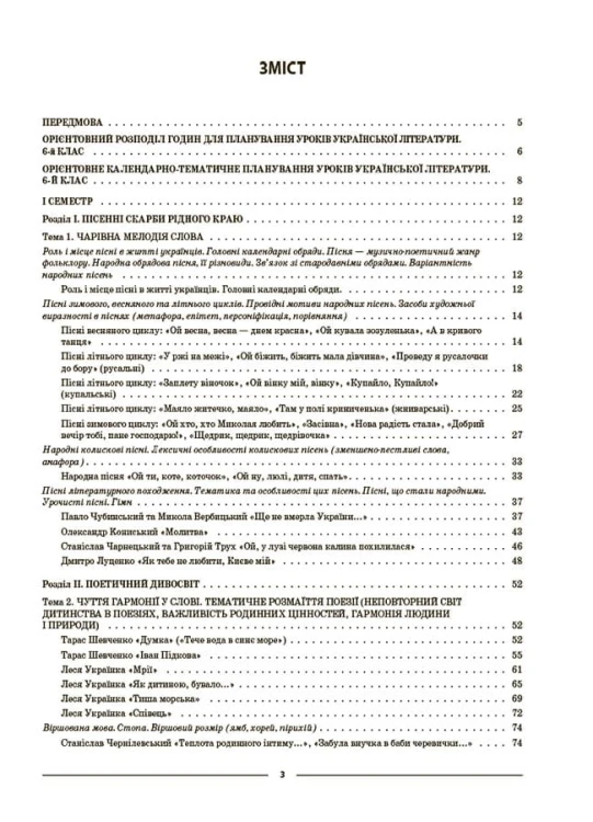 Українська література. 6 клас. Мій конспект. Матеріали до уроків. УМР006