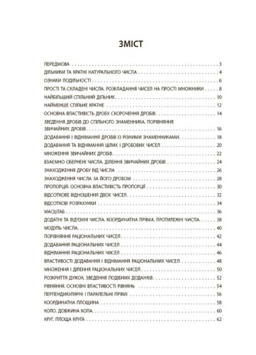 Математика. 6 клас. Бліцоцінювання. БУЧ009