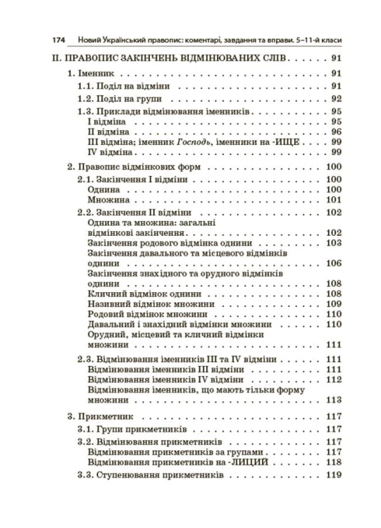 Новий Український правопис: коментарі, завдання та вправи. 5–11-й класи. КДН026