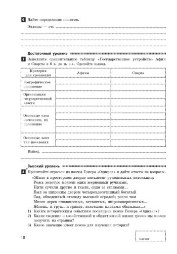 Всемирная история. История Украины (интегрированный курс. 6 класс. УК:КУД (к учебн. Бандровского)