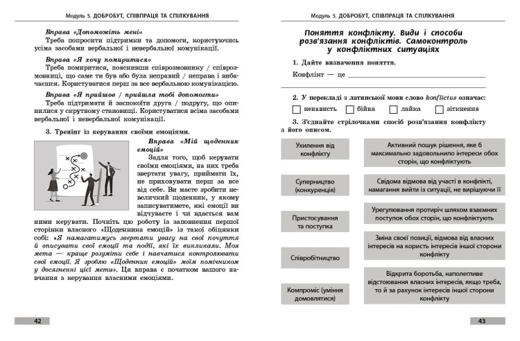 Здоров'я, безпека та добробут робочий зошит для 6 класу закладів загальної середньої освіти