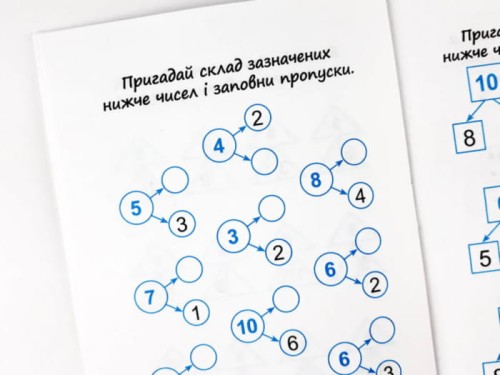 Найшвидший спосіб вивчити. Склад числа.